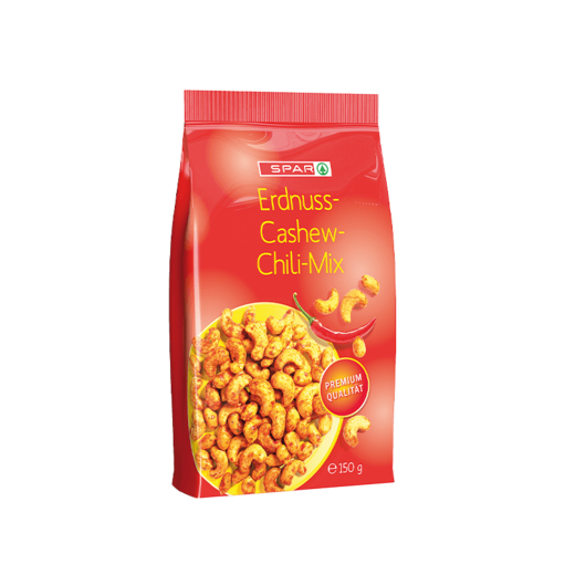 SPAR Erdnuss-Cashews-Chili-Mix