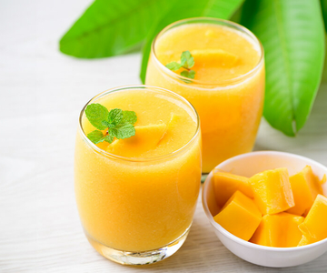Gelber Smoothie