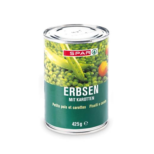 SPAR Erbsen mit Karotten