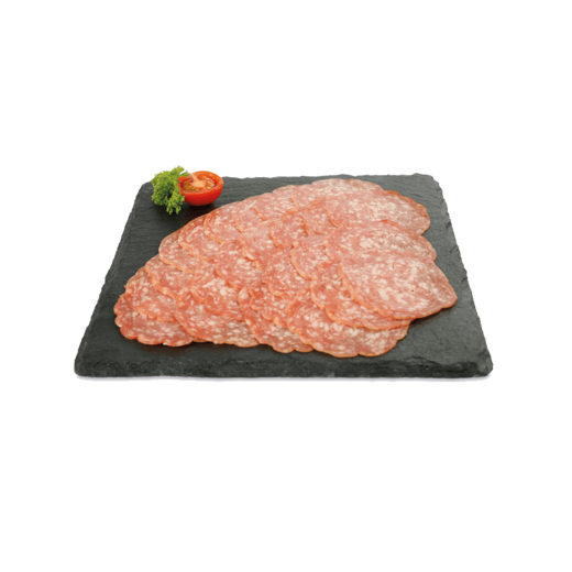 Meat & More Geflügel Salami geschnitten