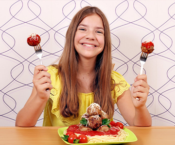 Kids Meatballs für Susi und kleine Strochle