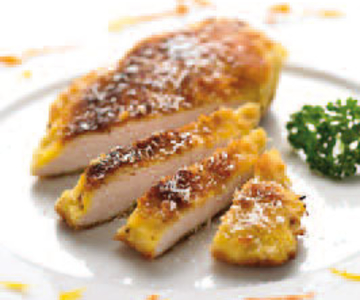 Pouletbrüstli im Kokosmantel