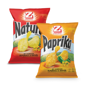 Zweifel Chips Paprika / Nature