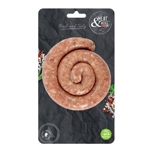 Meat & More Schweinsbratwurst Schnecke