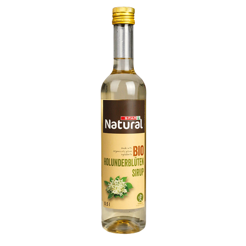 SPAR Natural Bio Holunderblütensirup