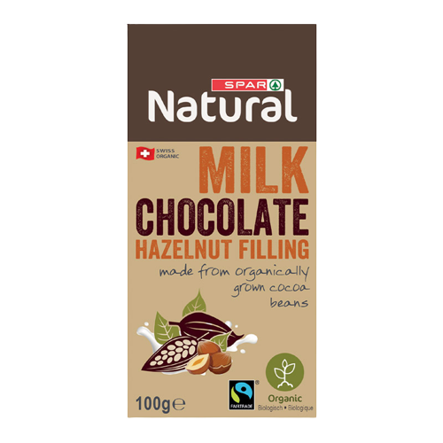 SPAR Natural Bio Schokolade Nuss